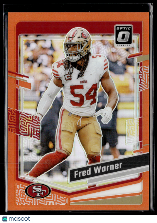 2023 Donruss Optic #171 Fred Warner Orange #/249