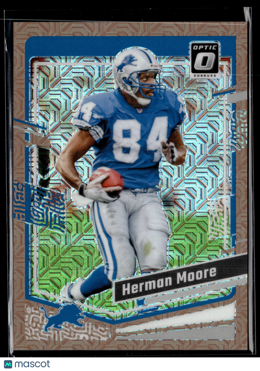 2023 Donruss Optic #61 Herman Moore Bronze Mojo #/35