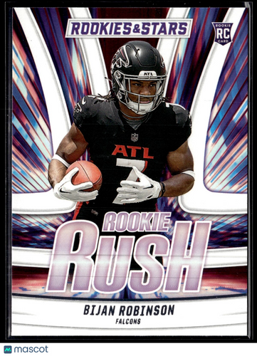 2023 Panini Rookies & Stars #RR-2 Bijan Robinson Rookie Rush