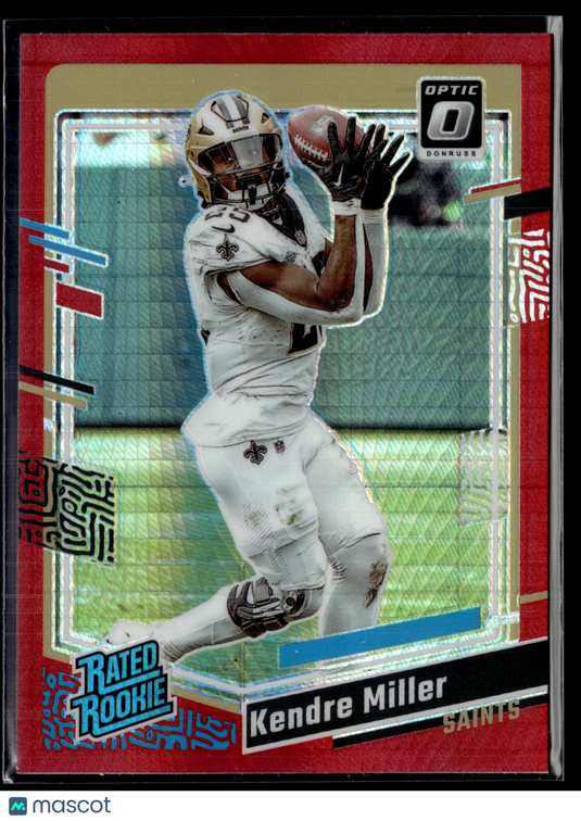 2023 Donruss Optic #284 Kendre Miller Red Hyper