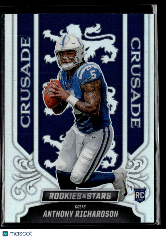 2023 Panini Rookies & Stars #CR-13 Anthony Richardson Crusade Silver