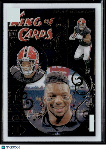 2023 Panini Illusions #15 Bijan Robinson King of Cards