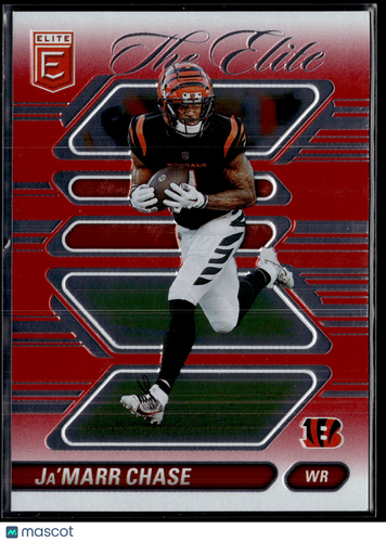 2024 Donruss Elite #11 Ja'Marr Chase The Elite Red #/75