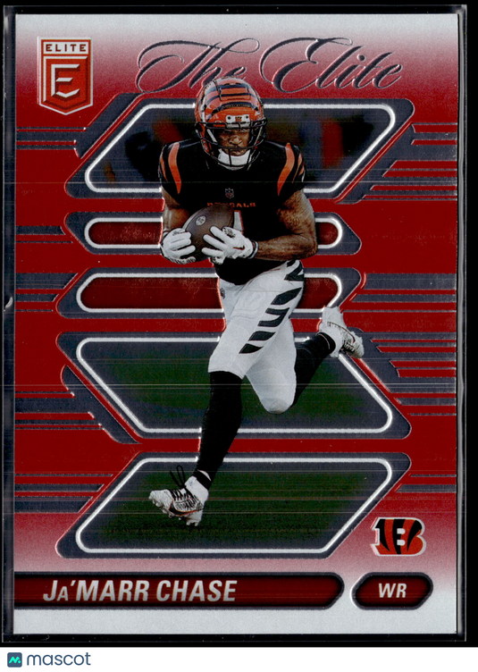 2024 Donruss Elite #11 Ja'Marr Chase The Elite Red #/75