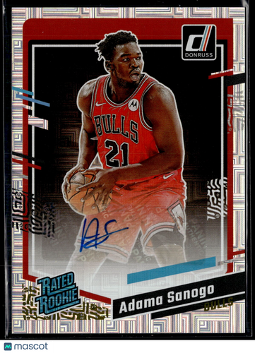 2023-24 Donruss #260 Adama Sanogo Rated Rookies Signatures