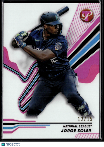 2024 Topps Pristine #268 Jorge Soler Pristine Pink Refractor #/15