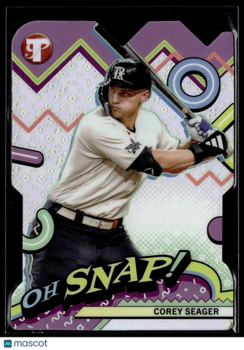 2024 Topps Pristine #OH-12 Corey Seager Oh Snap! Refractor