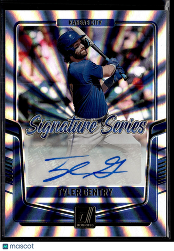 2024 Donruss #SS-TG Tyler Gentry Signature Series Laser