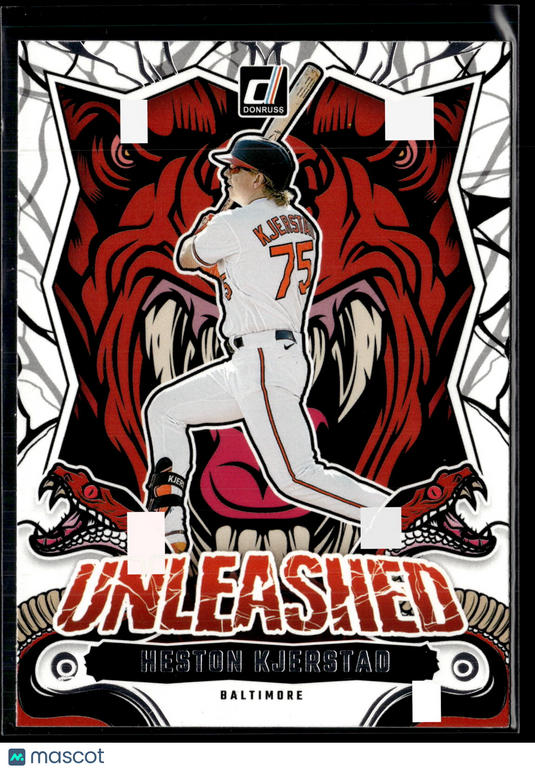 2024 Donruss #11 Heston Kjerstad Unleashed