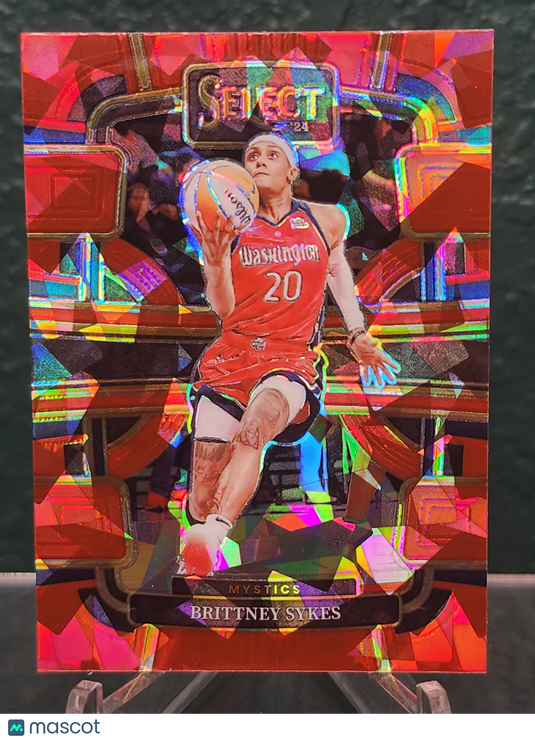 2024 Panini Select WNBA #3 Brittney Sykes Red Ice Prizms