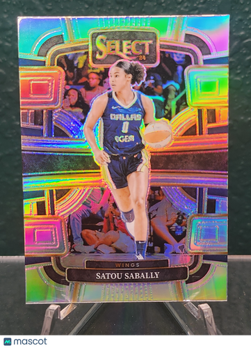 2024 Panini Select WNBA #39 Satou Sabally Silver Prizms