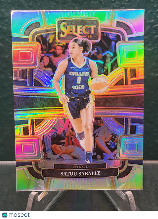 2024 Panini Select WNBA #39 Satou Sabally Silver Prizms