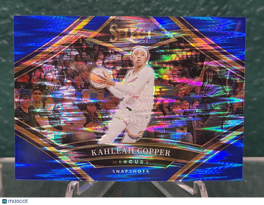 2024 Panini Select WNBA #21 Kahleah Copper Snapshots Blue Flash Prizms #/99