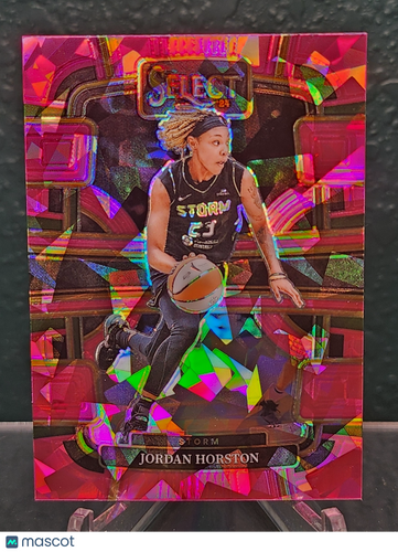 2024 Panini Select WNBA #82 Jordan Horston Pink Ice Prizms