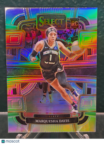 2024 Panini Select WNBA #41 Marquesha Davis Silver Prizms