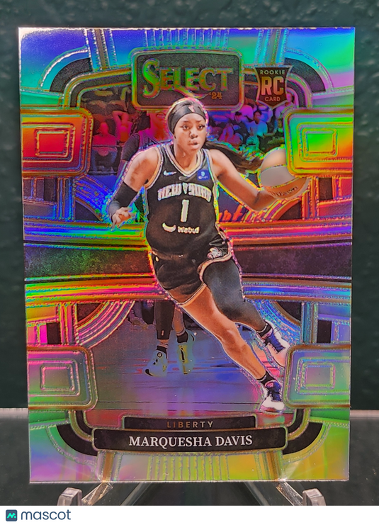 2024 Panini Select WNBA #41 Marquesha Davis Silver Prizms