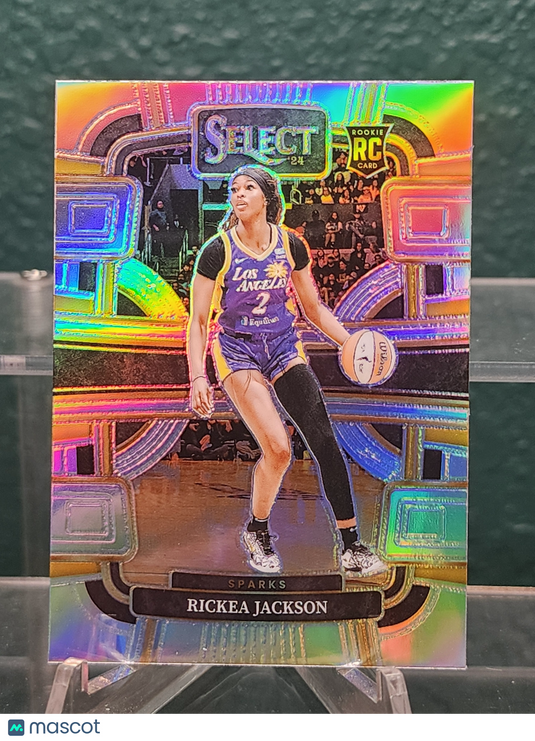 2024 Panini Select WNBA #58 Rickea Jackson Silver Prizms