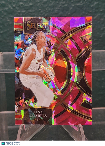 2024 Panini Select WNBA #107 Tina Charles Pink Ice Prizms