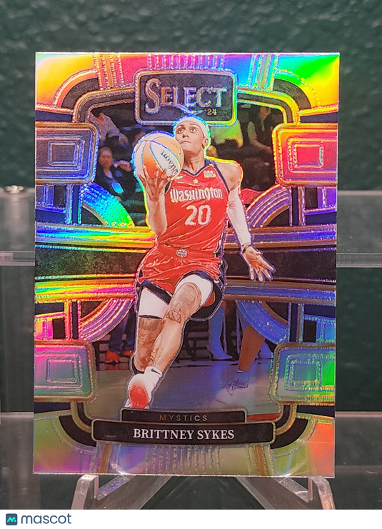 2024 Panini Select WNBA #3 Brittney Sykes Silver Prizms