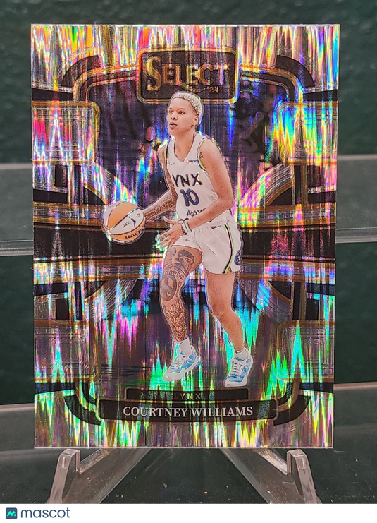 2024 Panini Select WNBA #54 Courtney Williams Silver Flash Prizms