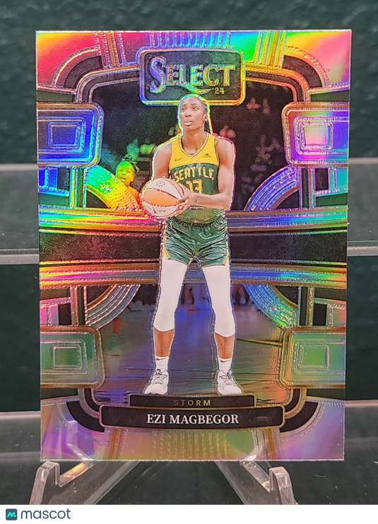 2024 Panini Select WNBA #42 Ezi Magbegor Silver Prizms