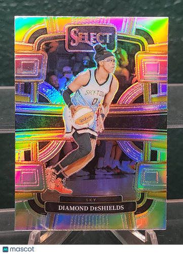 2024 Panini Select WNBA #100 Diamond DeShields Silver Prizms