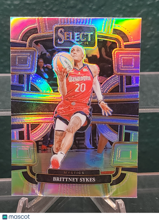 2024 Panini Select WNBA #3 Brittney Sykes Silver Prizms