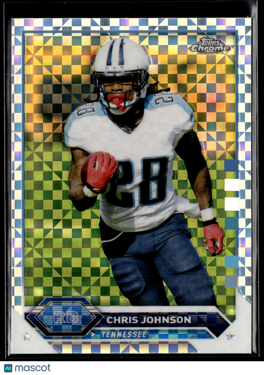 2023 Topps Composite #37 Chris Johnson Topps Chrome X-Fractor