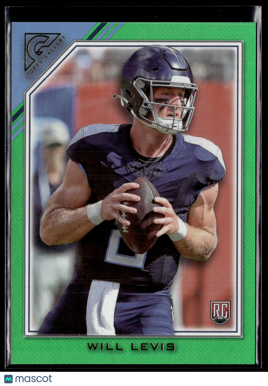 2023 Topps #379 Will Levis Heritage/Gallery Green Rainbow Foilboard #/250