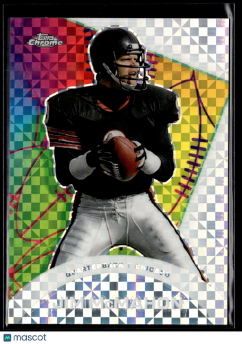 2023 Topps Composite #CAE-3 Jim McMahon Chrome All Etch X-Fractor