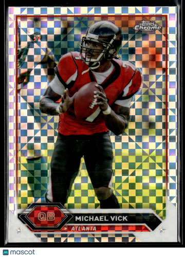 2023 Topps Composite #50 Michael Vick Topps Chrome X-Fractor