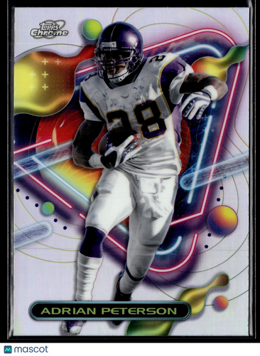 2023 Topps Composite #279 Adrian Peterson Cosmic Chrome Refractor