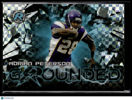 2023 Topps Composite #RG-13 Adrian Peterson Resurgence Grounded X-Fractor