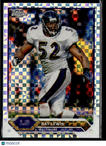 2023 Topps Composite #20 Ray Lewis Topps Chrome X-Fractor