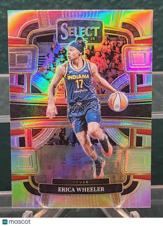 2024 Panini Select WNBA #19 Erica Wheeler Silver Prizms