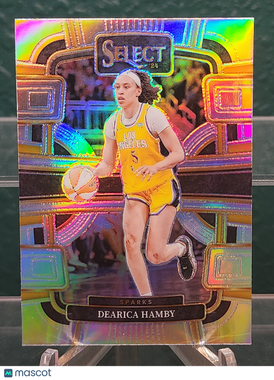 2024 Panini Select WNBA #77 Dearica Hamby Silver Prizms