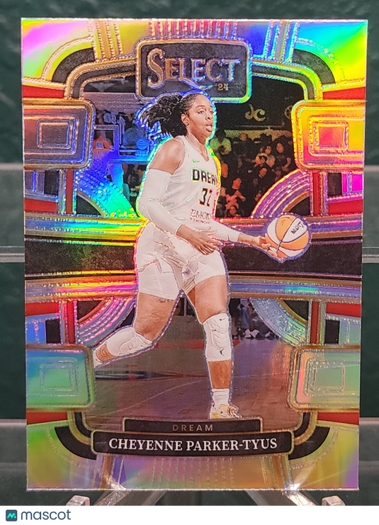 2024 Panini Select WNBA #62 Cheyenne Parker-Tyus Silver Prizms