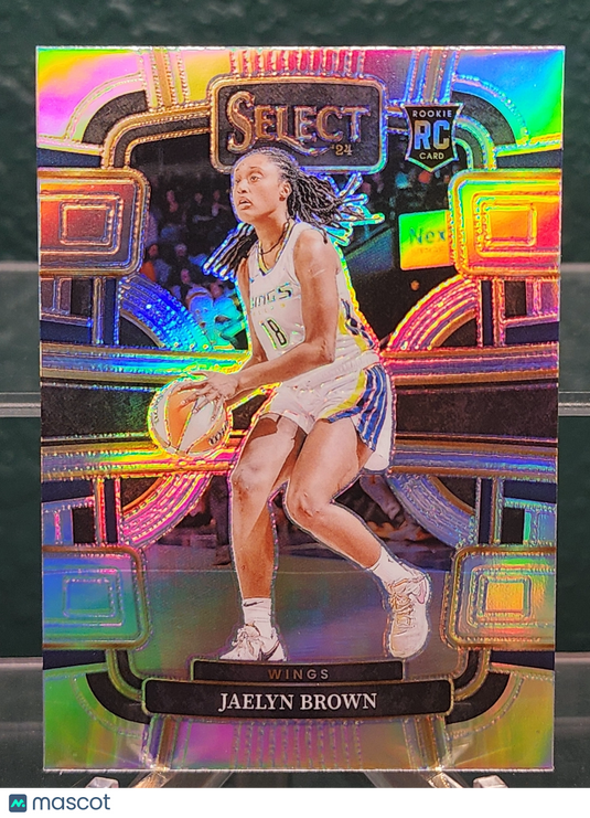 2024 Panini Select WNBA #4 Jaelyn Brown Silver Prizms