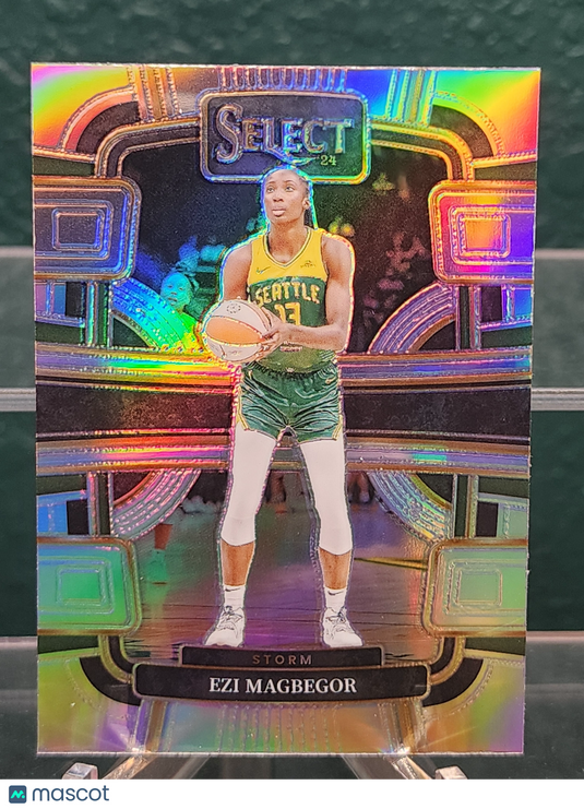 2024 Panini Select WNBA #42 Ezi Magbegor Silver Prizms