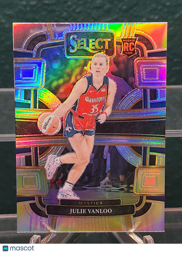 2024 Panini Select WNBA #57 Julie Vanloo Silver Prizms