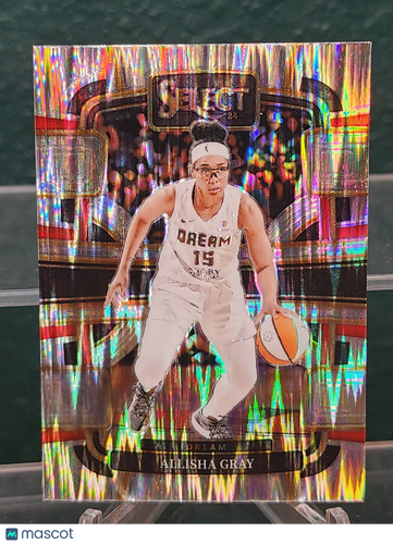 2024 Panini Select WNBA #51 Allisha Gray Silver Flash Prizms