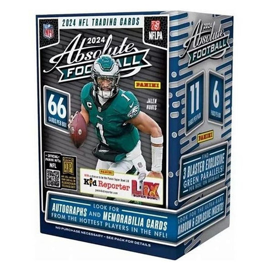 2024 Panini Absolute Football NFL Trading Cards Blaster Box