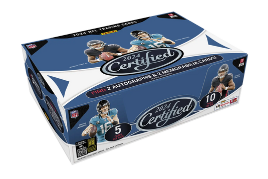 2024 Panini Certified NFL Trading Card Box (Hobby)