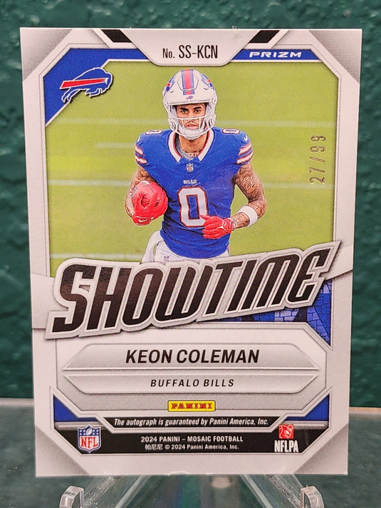 2024 Mosaic #SS-KCN Keon Coleman /99 Auto