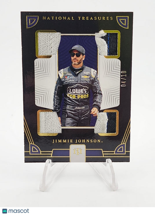 2023 NT #QRU-JJN Jimmie Johnson Quad Race Used Firesuits Prime #/10