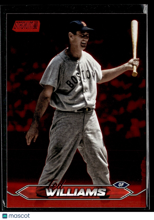 2024 Stadium Club #7 Ted Williams Red Foil