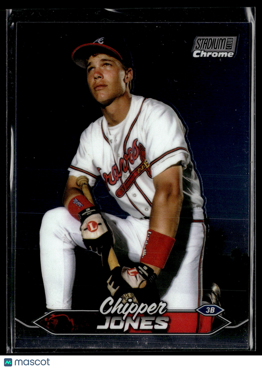 2024 Stadium Club #4 Chipper Jones Chrome