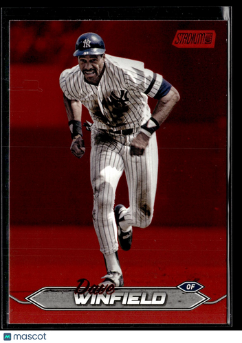 2024 Stadium Club #155 Dave Winfield Red Foil