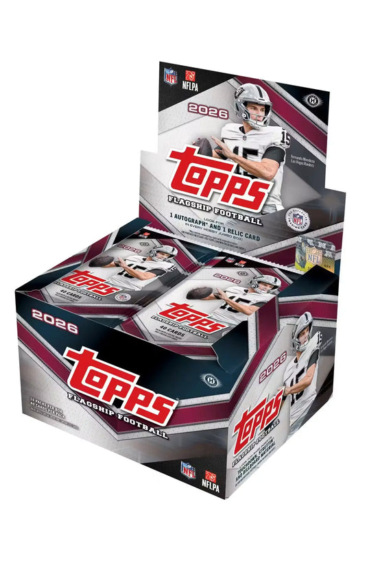 Pre-Sell: 2026 Topps Football Hobby Jumbo Box