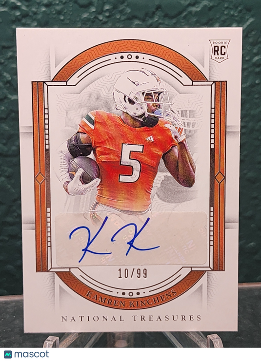 2024 Panini NT Collegiate #RS-KKS Kamren Kinchens Rookie Signatures #/99